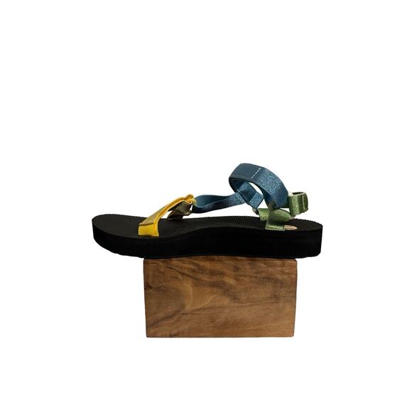 Colorful Women's Flatform Teva Sandals - Picture 6 of 9